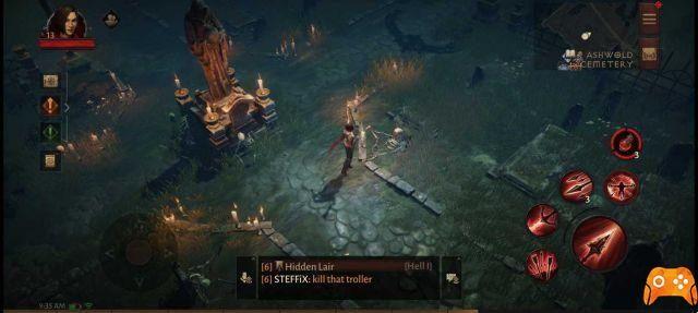 Guía del área del cementerio Diablo Immortal Ashwold