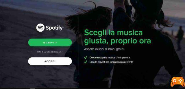 Cómo escuchar Spotify con tu navegador web