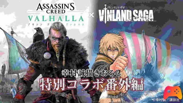 Assassin's Creed Valhalla, croisement avec Vinland Saga