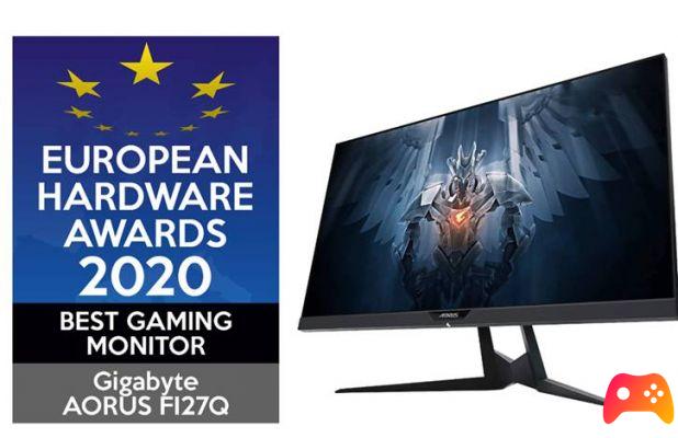 AORUS FI27Q gana el premio europeo de hardware