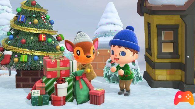 Animal Crossing: New Horizons, a atualização de inverno