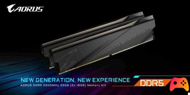 GIGABYTE AORUS DDR5: the new 32 GB kit