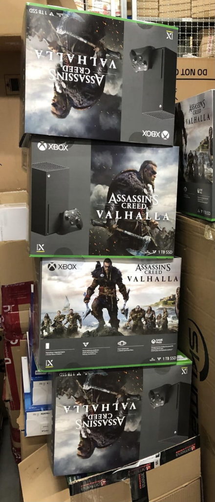 Xbox Series X: apareció el primer paquete