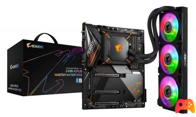 GIGABYTE presenta Z490 AORUS MASTER WATERFORCE