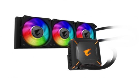 GIGABYTE presents Z490 AORUS MASTER WATERFORCE