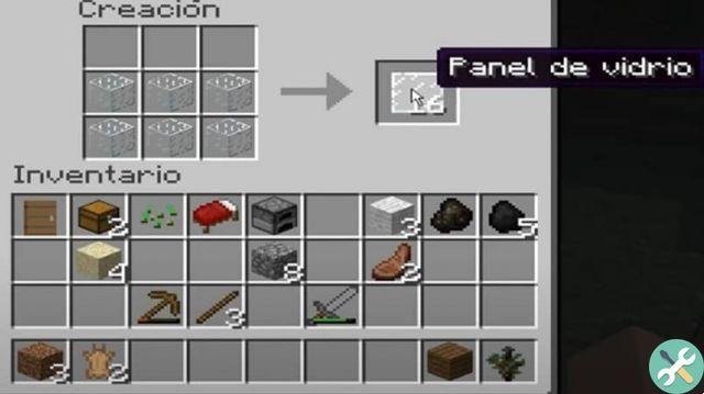 How to easily make a glass or crystal window in Minecraft