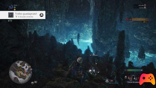 Obtenez le trophée Living Fossil dans Monster Hunter World