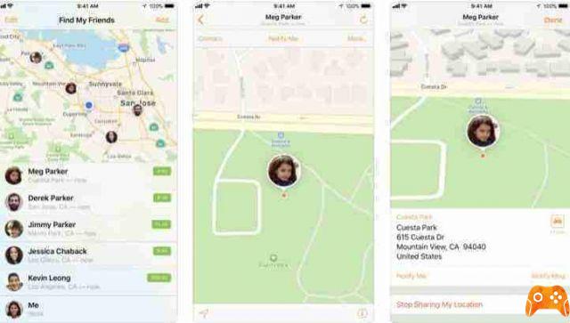 App para compartir tu ubicación con amigos y familiares