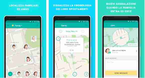 App para compartir tu ubicación con amigos y familiares