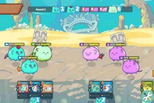 Guía de cartas de Axie Infinity para jugar y ganar todas las batallas