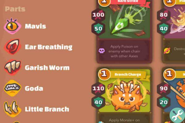 Axie Infinity card guide to play and win all battles