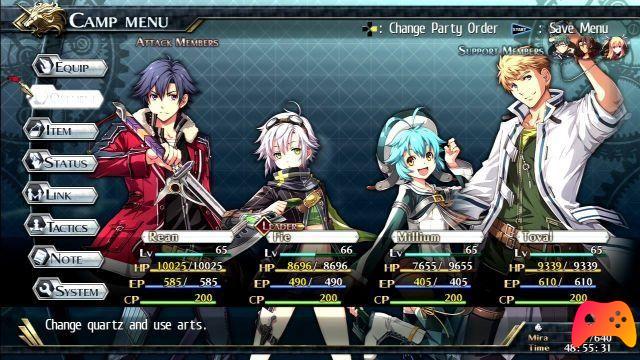 TLoH: Trails of Cold Steel II - Lista de troféus