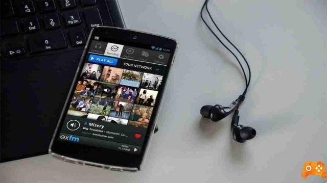 Exfm: música gratis en Android en alta calidad