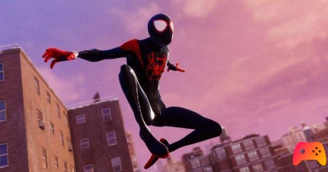 Homem-Aranha: Miles Morales reproduz um clipe de Into the Spider-Verse