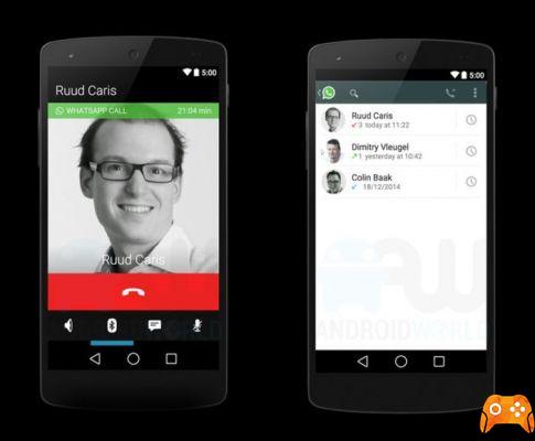 Download and install Whatsapp V2.12.7 with voice call