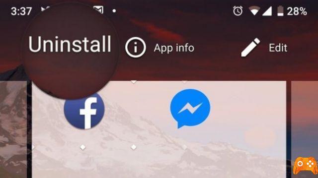 O que acontece quando se desinstala o Facebook e o Messenger?