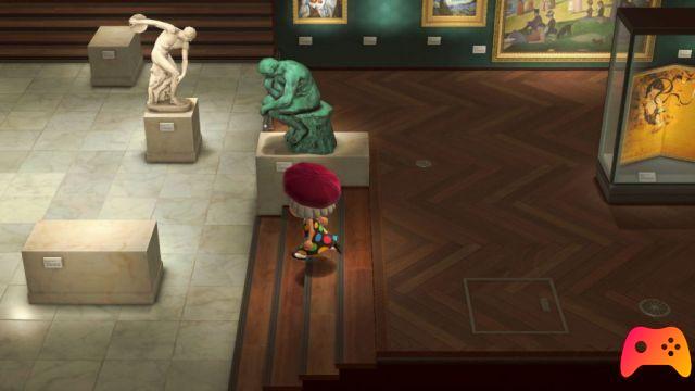 Animal Crossing: New Horizons - The art gallery