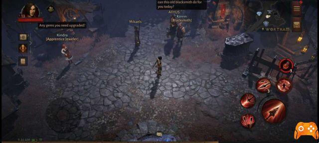 Diablo Immortal Wortham area guide