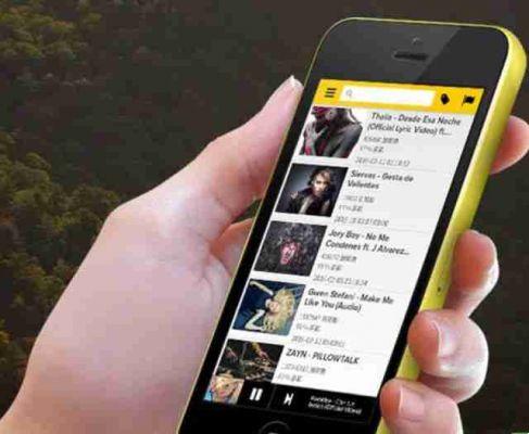 App para descargar música gratis en smartphone o tablet