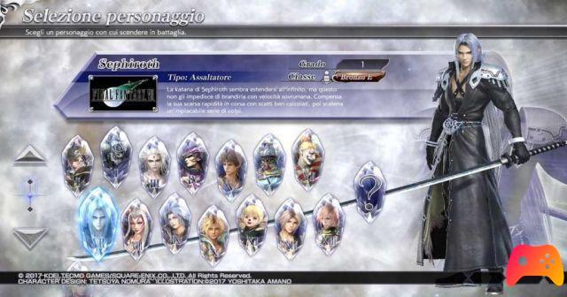 Dissidia Final Fantasy NT - Revisión