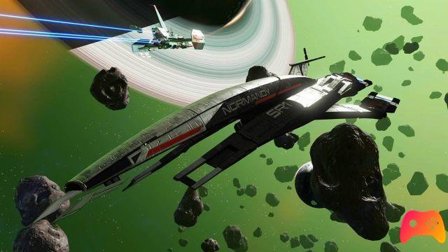 A Normandia de Mass Effect pousa em No Man's Sky