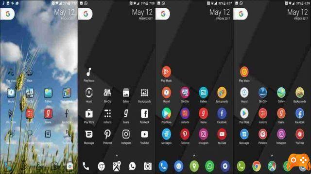 Android icons: customize your smartphone for free
