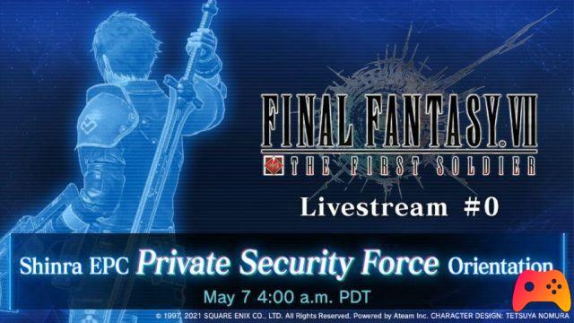 FF VII: The First Soldier: a live stream soon