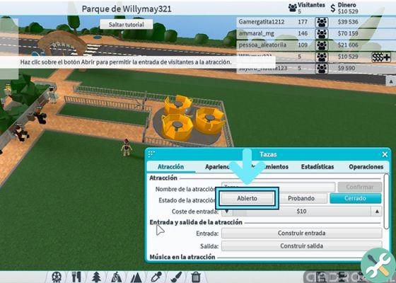 Vous pouvez donc créer un parc d'attractions dans Roblox