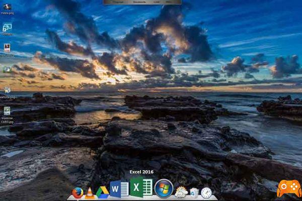 How to install the MAC dock bar on Windows 10