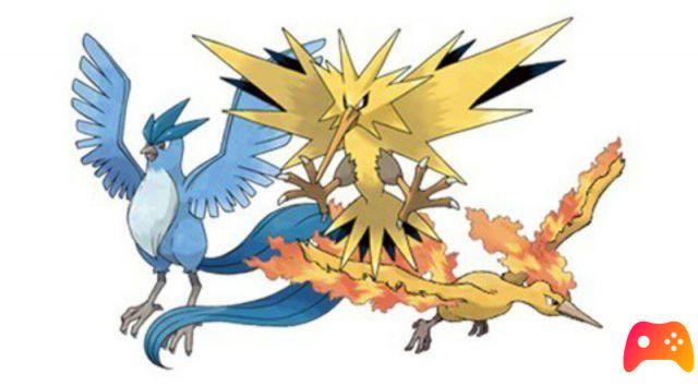 Pokémon Sword and Shield - Articuno, Zapdos et Moltres