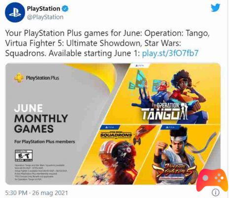 PlayStation Plus, jogos anunciados em junho de 2021