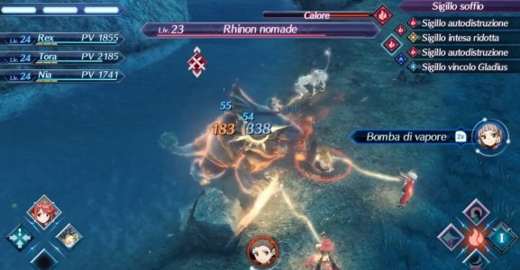 Cómo funciona el combate en Xenoblade Chronicles 2