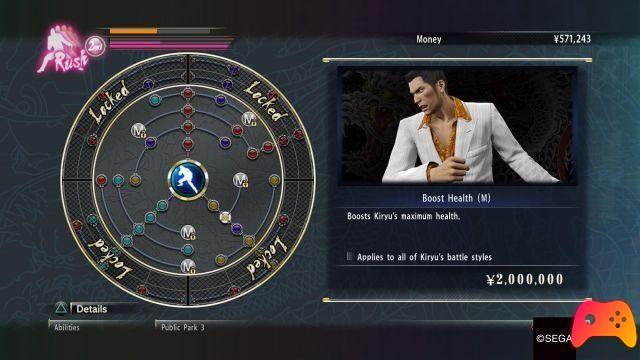 Como obter o estilo de luta Rush em Yakuza 0