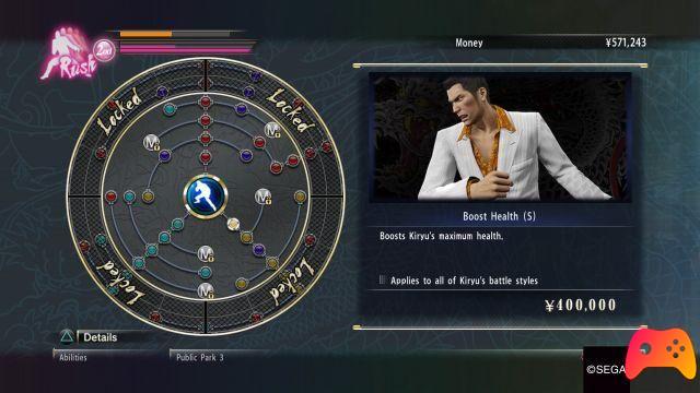 Como obter o estilo de luta Rush em Yakuza 0