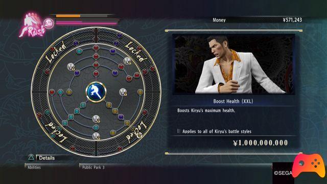 Como obter o estilo de luta Rush em Yakuza 0