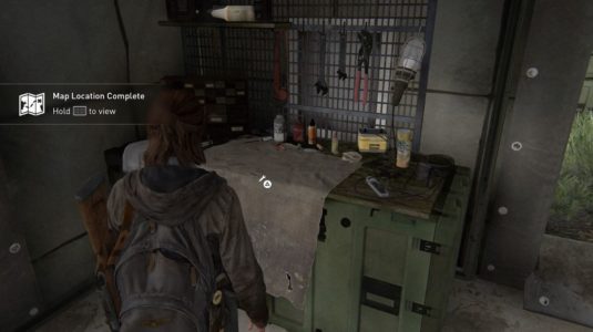 The Last of Us: Part II - Ubicación de los bancos de trabajo