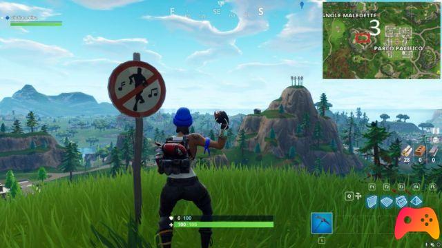 Where to find the 5 forbidden places to dance on Fortnite